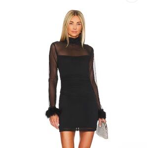 Black Amanda Uprichard dress